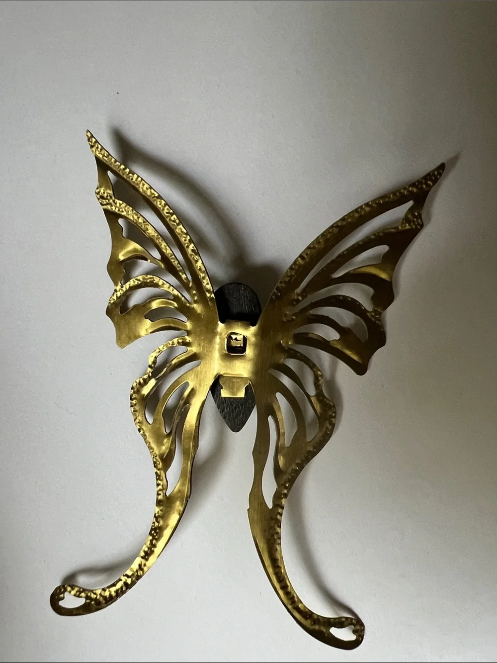 Home Interiors & Gifts Gold Butterfly Wall Hooks - Set of 3